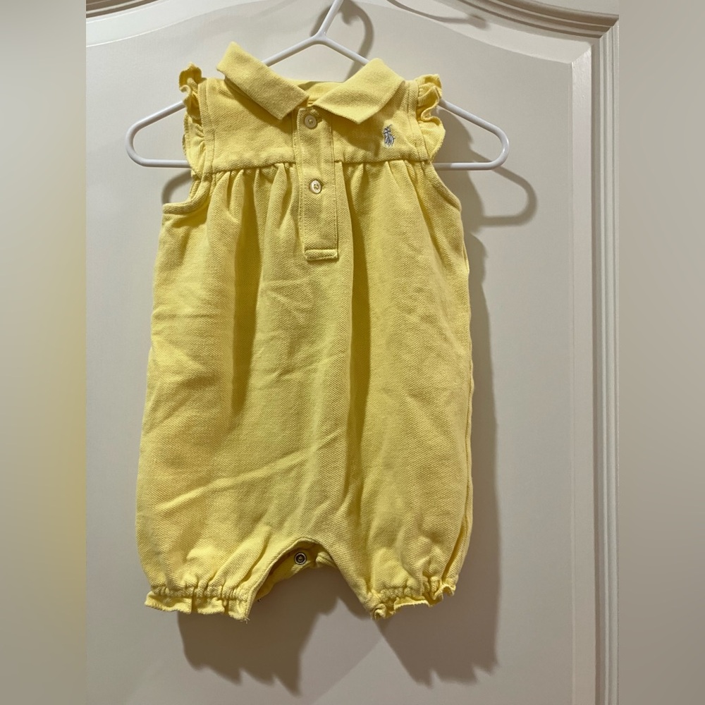 Ralph Lauren Yellow Romper
